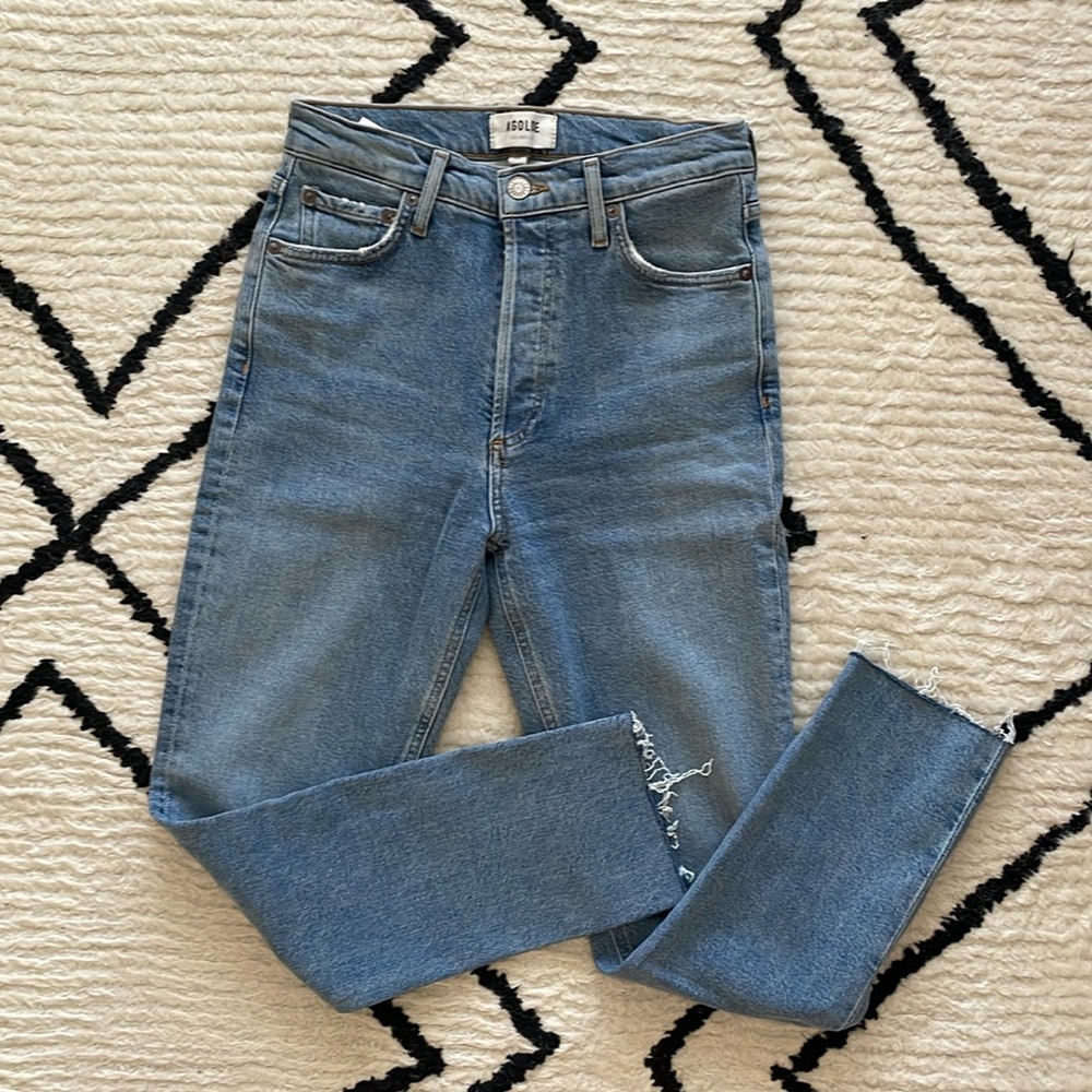 Agolde Nico High Rise Slim Fit Jeans